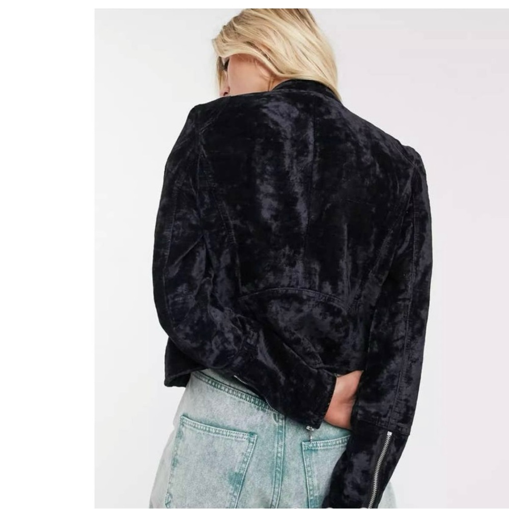 Free people duck till dawn velvet jacket size S. - Picture 6 of 16